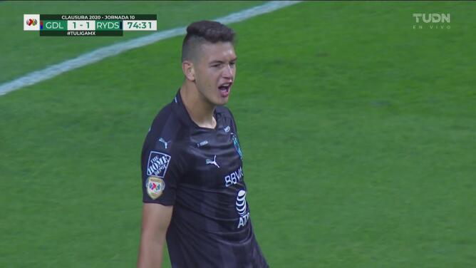 ¡Polémica en Guadalajara! El árbitro le anula el gol de la ventaja a Rayados